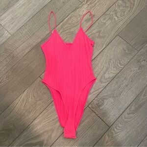 Rib Knit Cami Bodysuit